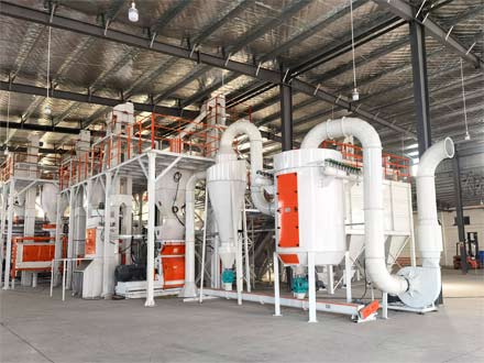 强福机械大型水产膨化饲料生产线湖北项目