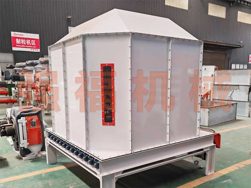 翻板式冷却器用于膨化饲料冷却