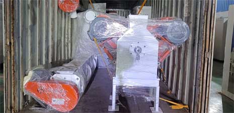 强福生产250型饲料机械成套设备发往厄瓜多尔