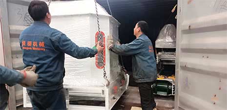 强福时产2吨部分饲料颗粒线发货委内瑞拉