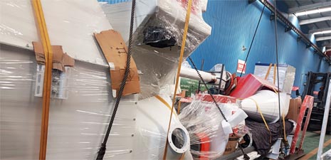 强福机械客户定制部分饲料颗粒设备发往哥伦比亚