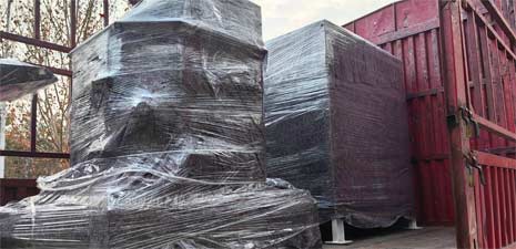 强福饲料机械1吨冷却系统发往尼日利亚