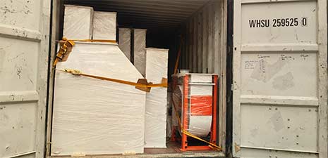 强福机械颗粒饲料设备发往厄瓜多尔